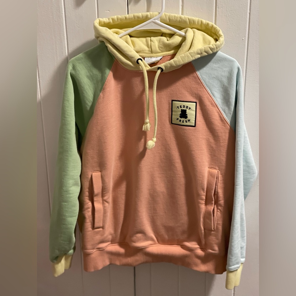 Teddy Fresh hoodie size small unisex fit